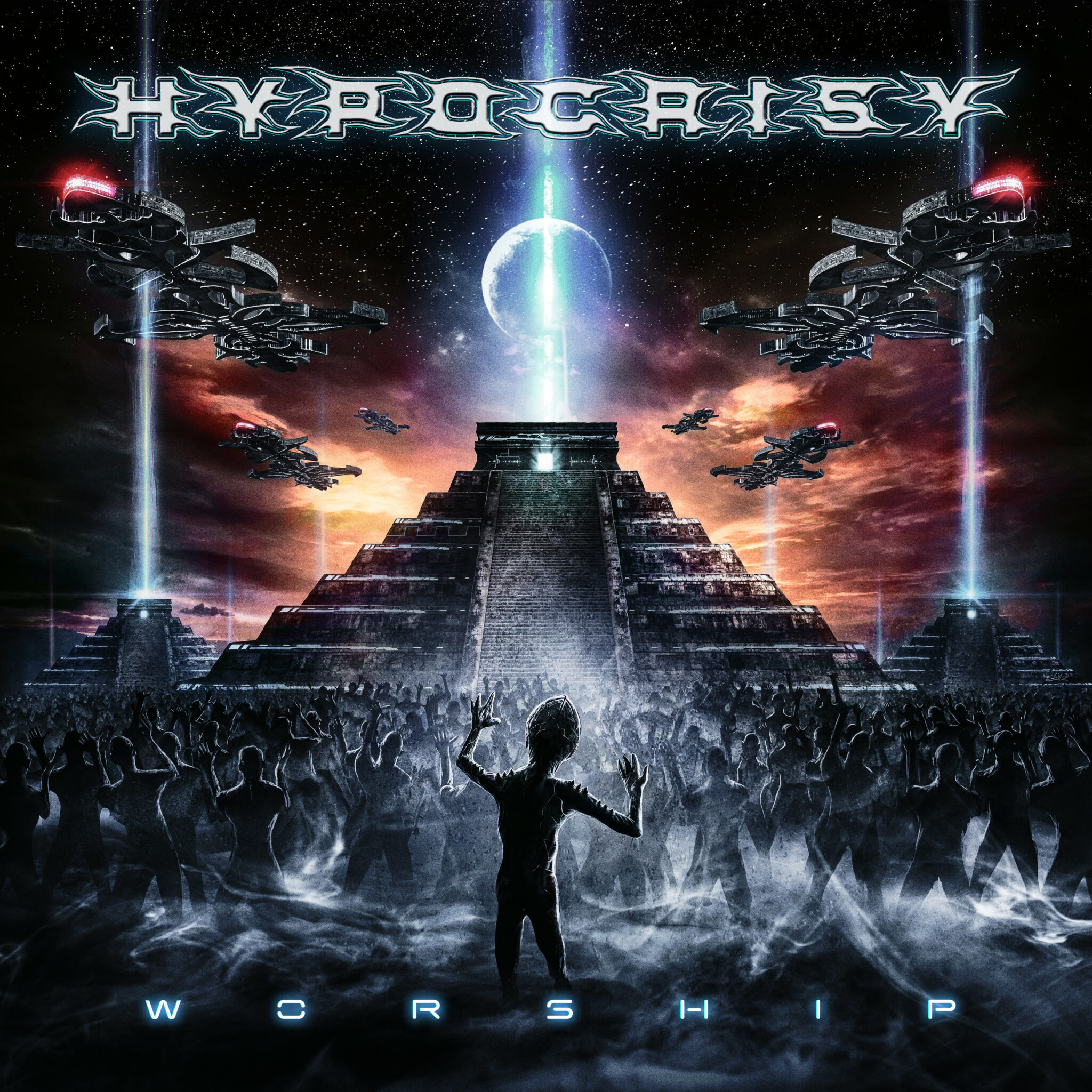 Hypocrisy announces new album "Worship" and drops first single