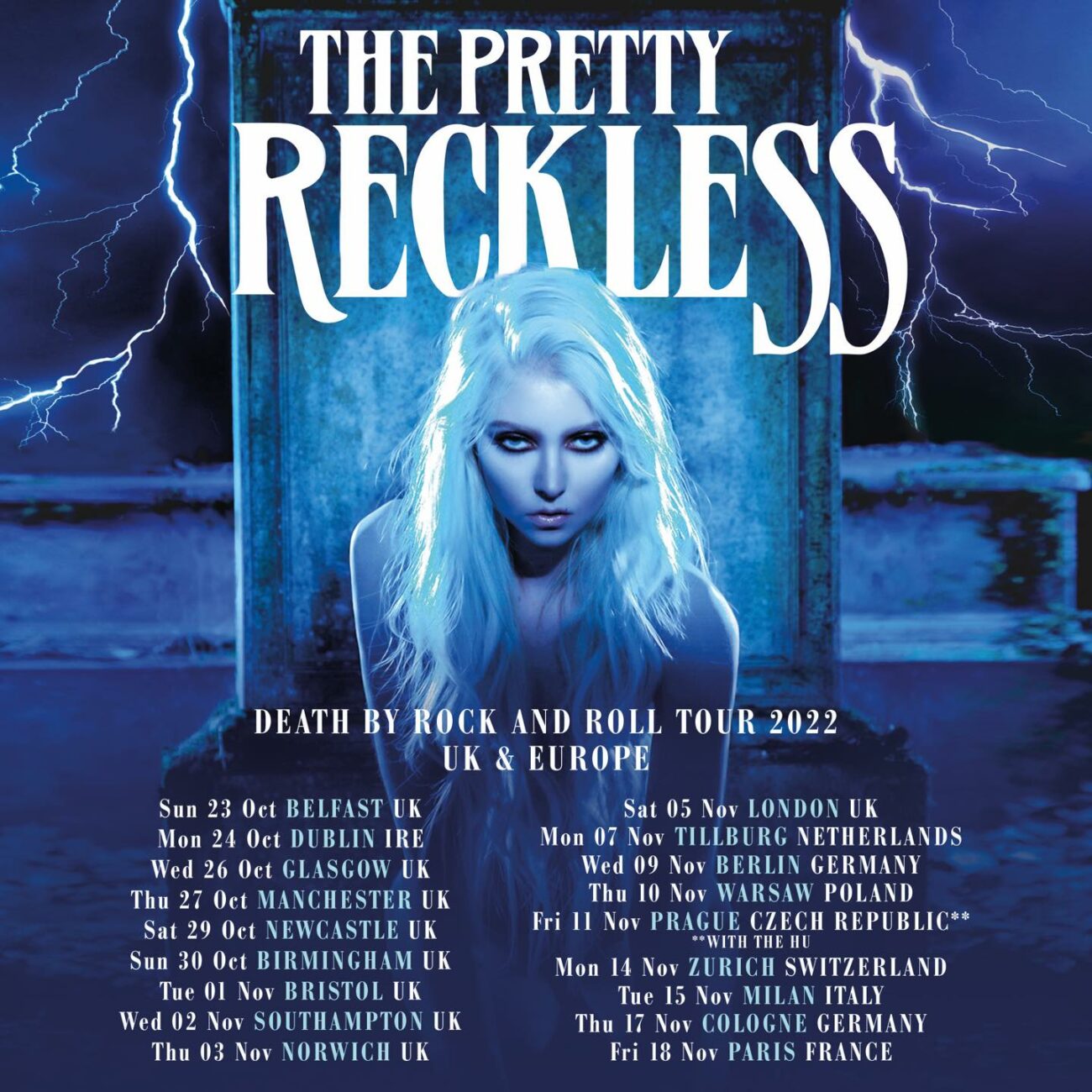 The Pretty Reckless announce UK & European tour for 2022 Chaoszine