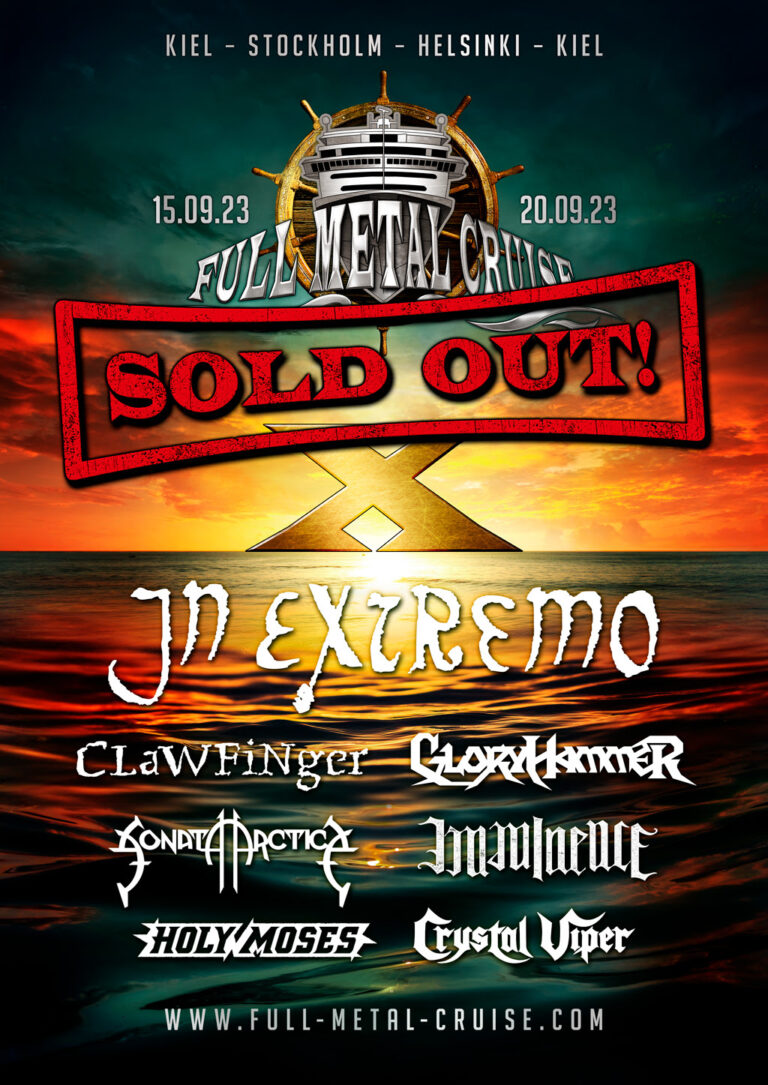 Full Metal Cruise X already sold out, second cruise announced for 2023