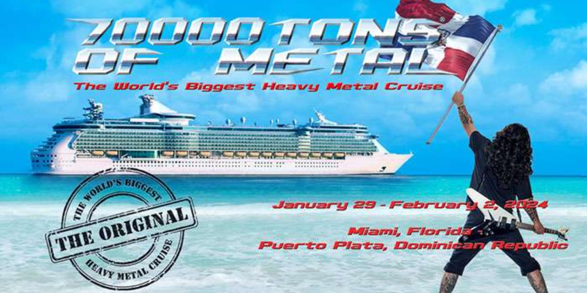 70000 Tons Of Metal announce 2024 cruise dates, destination and ship