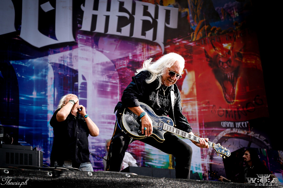 Video footage available of Mick Box returning to play with Uriah Heep in the ‘Rock Legends Cruise XIII’
