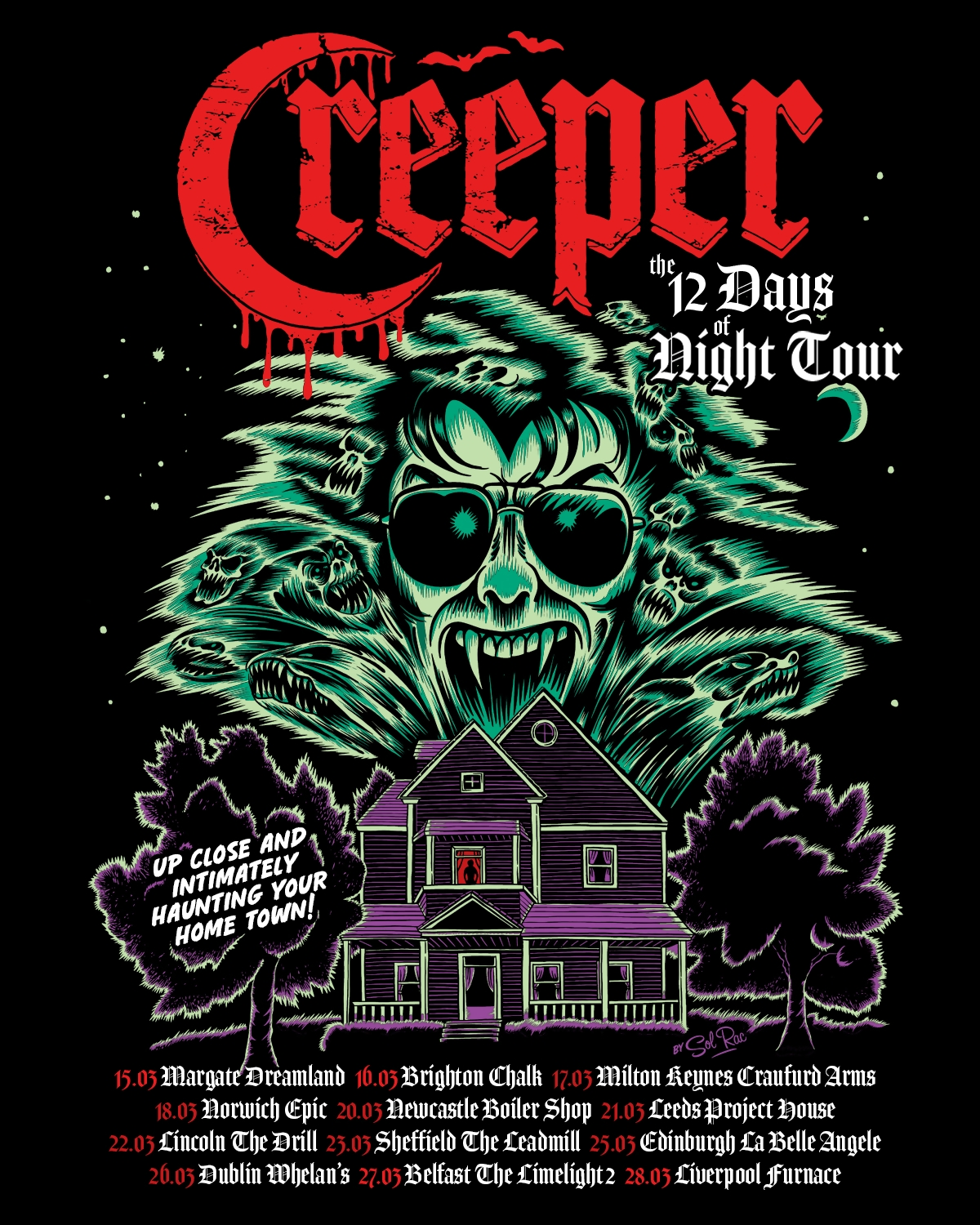 Creeper announces intimate 2024 UK tour Chaoszine