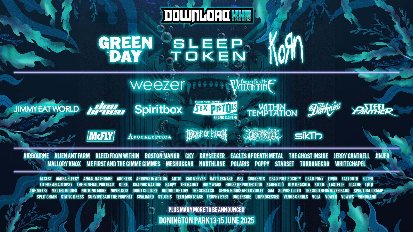 Download Festival 2025 announces first wave of bands Chaoszine