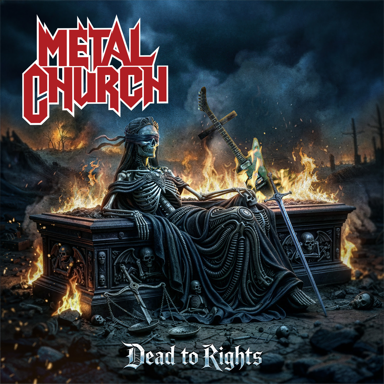 An eternal sound of steel – review of “Dead to Rights” by Metal Church