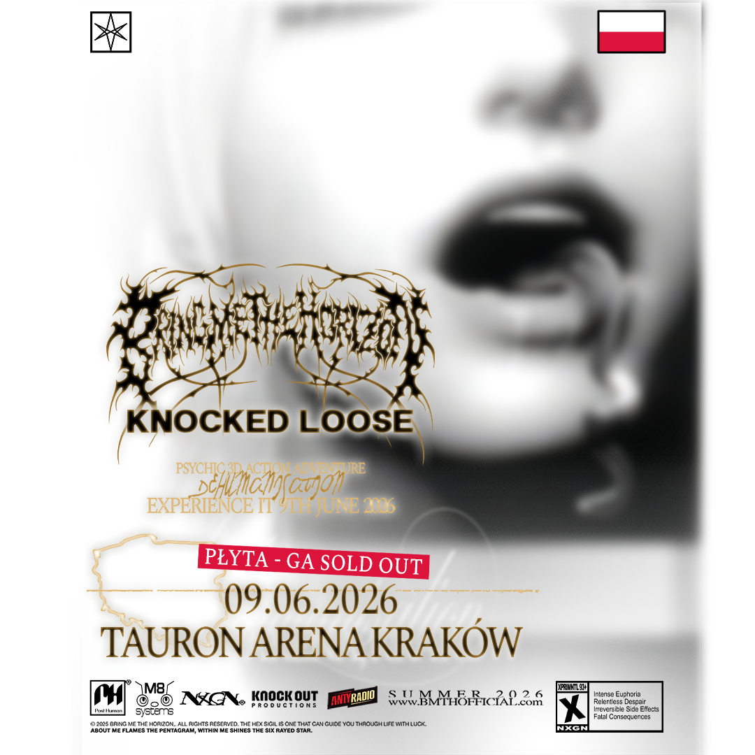 Bring Me The Horizon’s concert in Poland is almost sold out.