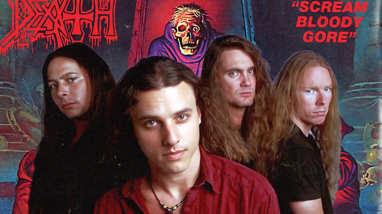 Chaoszine article about the death metal band Death and their record "Scream Bloody Gore"
